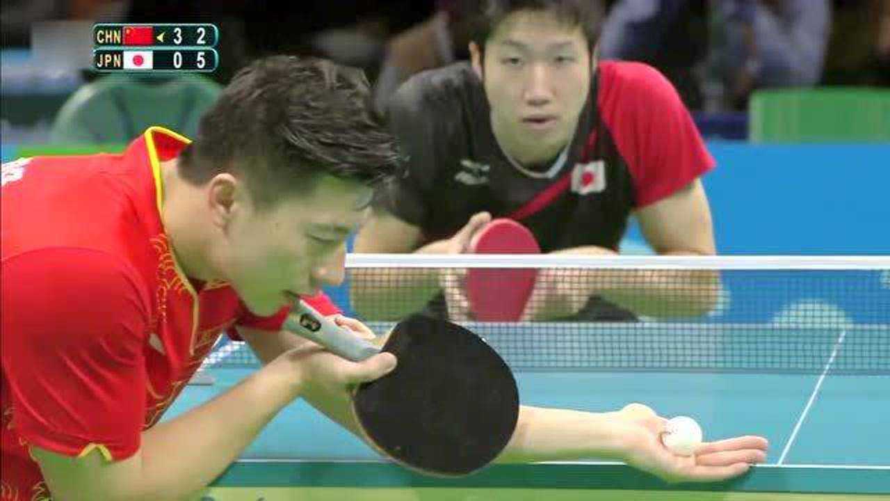 英国乒乓球队血洗中国乒乓球队,水谷隼统治全场 英国乒乓球队血洗中国乒乓球队,水谷隼统治全场